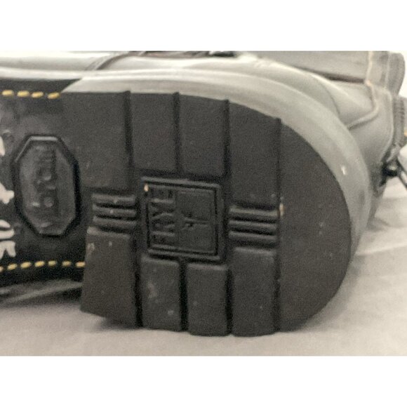 FRYE Rugged STONE CROSS STRAP Short Oil Resistant BLACK LEATHER BOOT 8.5 D - Picture 15 of 16